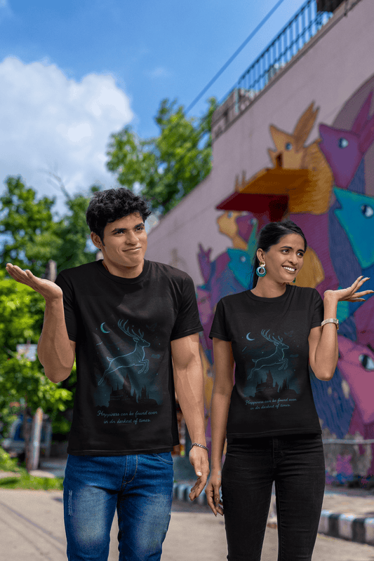 Hogwarts Silhouette Nightscape T-Shirt – Magical Wizarding World Tee