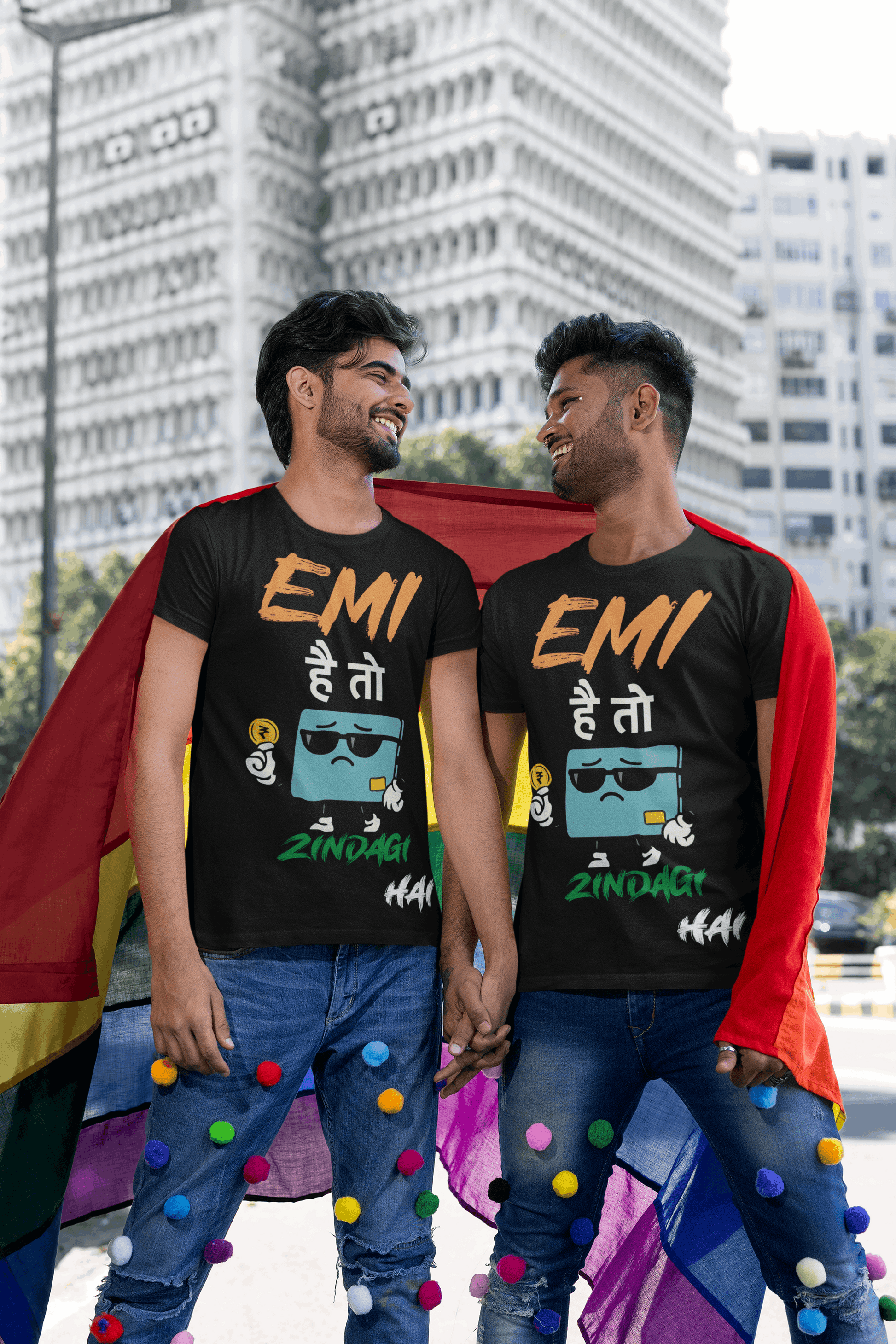 EMI Hai Toh Zindagi Hai – Desi Meme T-Shirt
