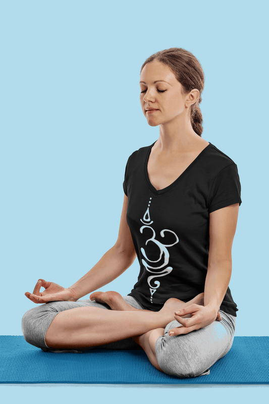 Sanskrit Mantra Tee | "Om Shanti" Yoga T-Shirt 🕉️